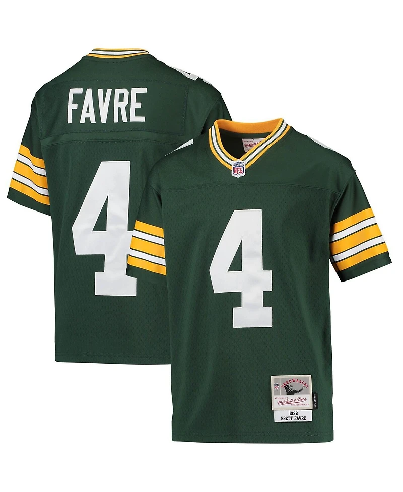 Big Boys Mitchell & Ness Brett Favre Green Bay Packers 1996 Retired Player Legacy Jersey