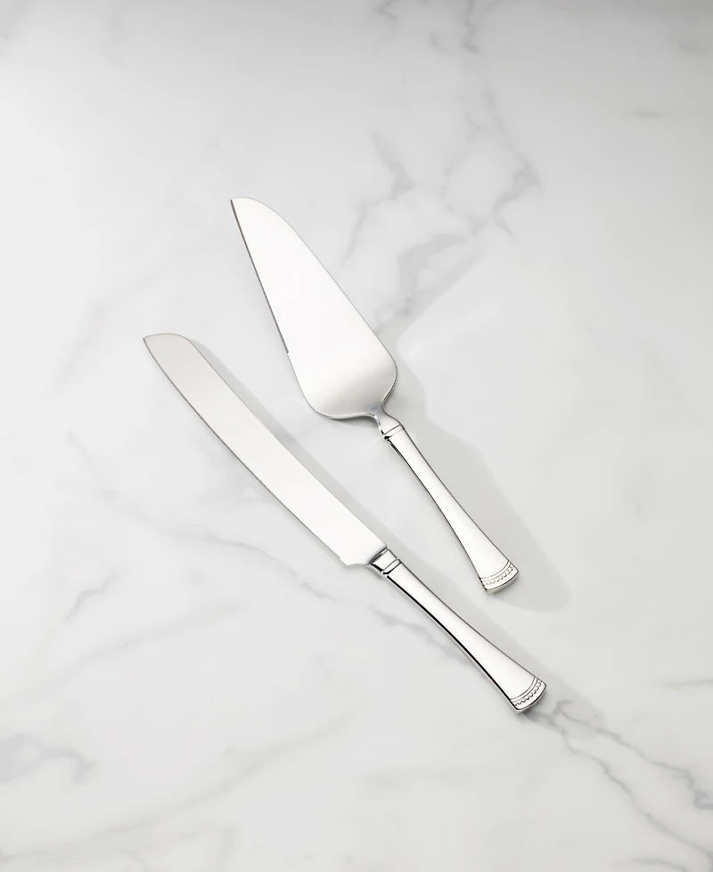 Lenox Portola 18/10 Stainless Steel 2-Piece Dessert Set