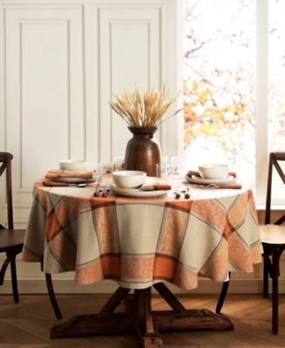 Elrene Autumnal Harvest Jacquard Table Linens Collection