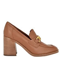 Calvin Klein Women's Roberte Slip-On Block Heel Dress Pumps