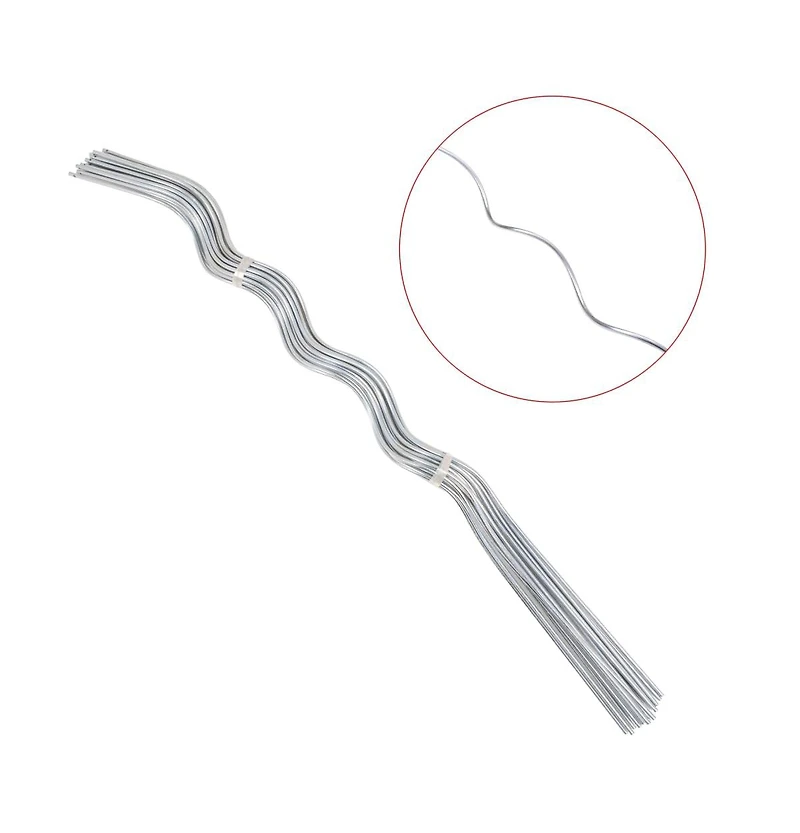 vidaXL 50 pcs Spiral Plant Supports 43.3" Galvanized Steel