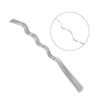 vidaXL 50 pcs Spiral Plant Supports 43.3" Galvanized Steel