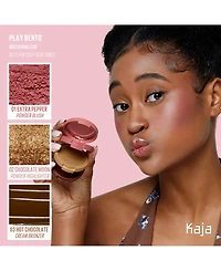 Kaja Face Bento Cream Bronzer, Powder Blush & Highlighter Sculpting Trio
