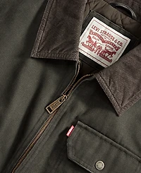 Levi's Men's Cotton Canvas Zip-Front Utility Jacket