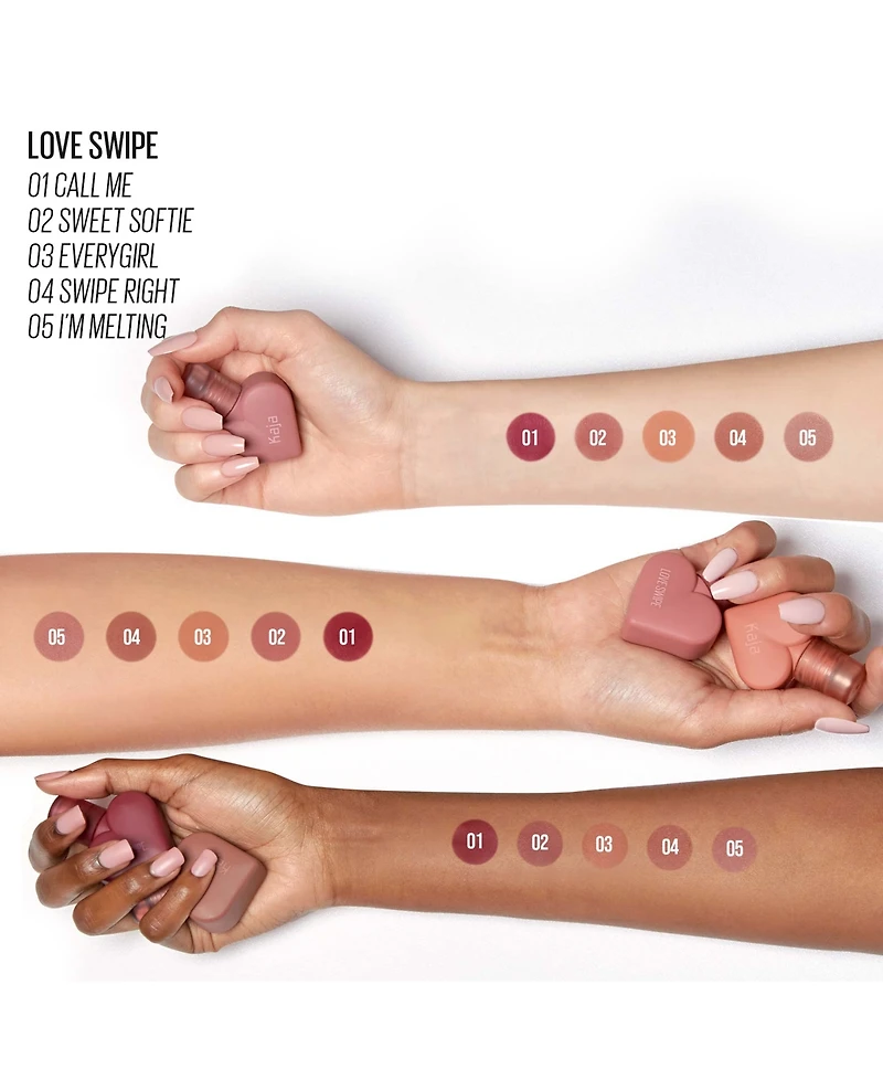Kaja Love Swipe Lightweight Cushiony Lip Mousse, 0.22 oz.