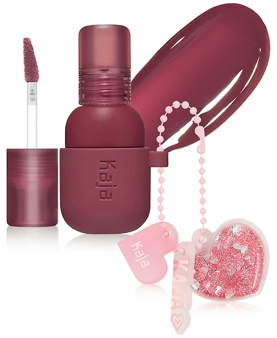 Kaja Jelly Charm Glazed Lip Stain & Blush With Keychain, 0.17 oz.