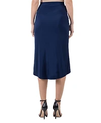 24seven Comfort Apparel Women's Knee Length Skirt