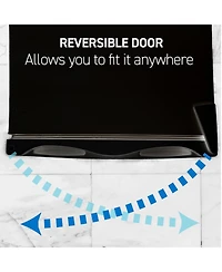 6.0 Cu.Ft. Upright Freezer - Black