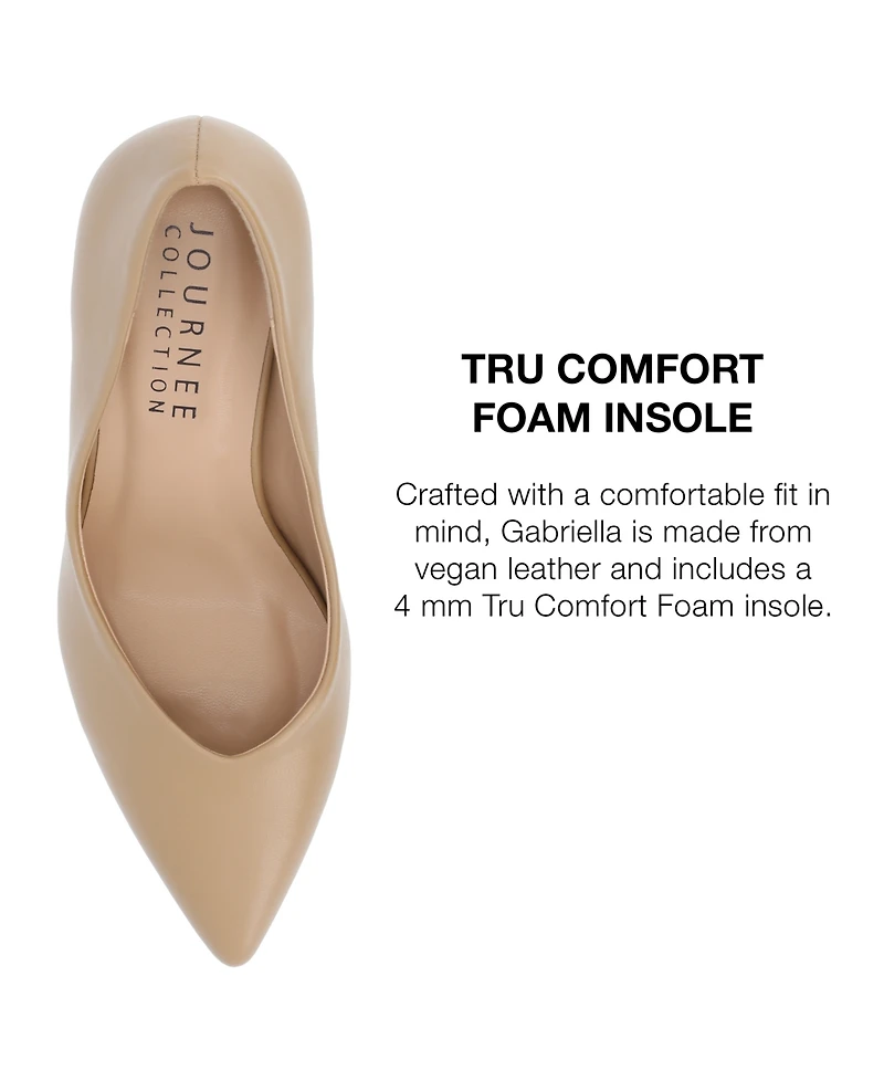 Journee Collection Women's Gabriella Pointed Toe Pumps