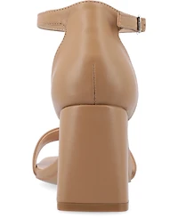 Journee Collection Women's Valenncia Ankle Strap Sandals