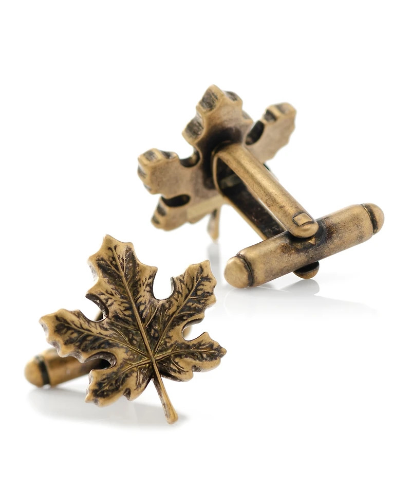 Cufflinks Inc. Men's 3D Maple Leaf Cufflinks