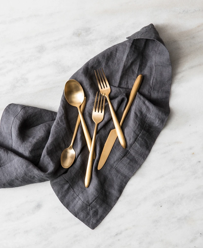Fortessa Velo Brushed 20-Piece Place Setting