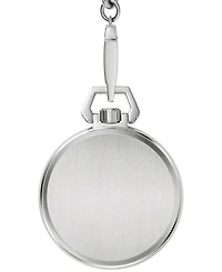Bulova Men's Automatic Classic Sutton Stainless Steel Chain Pocket Watch 50mm