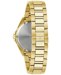 Bulova Men's Classic Phantom Gold-Tone Stainless Steel Bracelet Watch 40mm