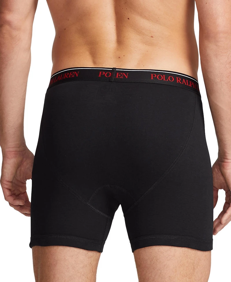 Polo Ralph Lauren Men's 5+1 Free Bonus Classic Fit Cotton Boxer Briefs