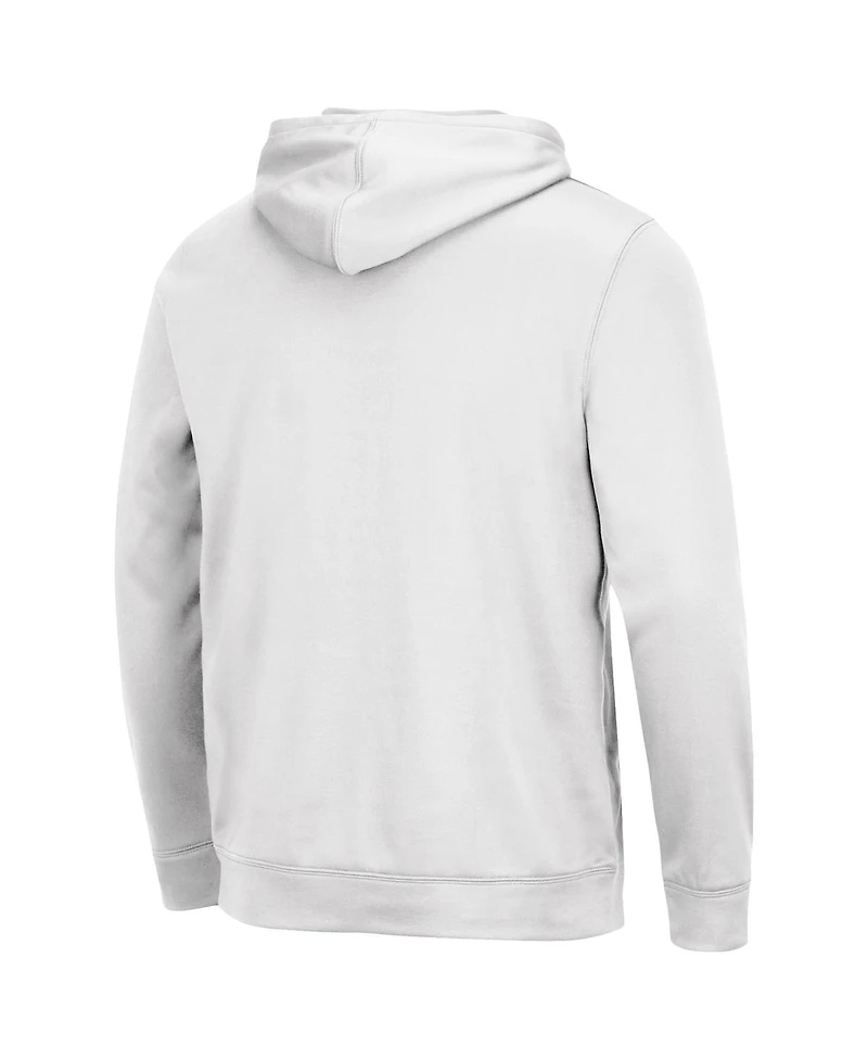 Men's Colosseum White Penn State Nittany Lions Lantern Pullover Hoodie