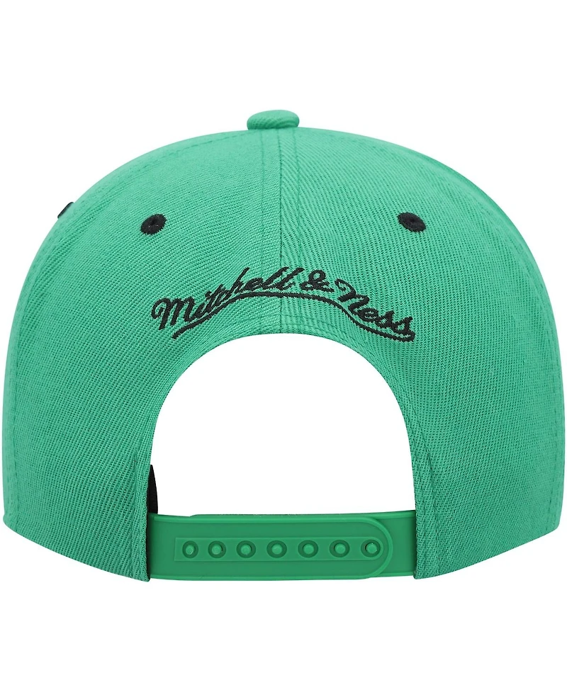 Men's Mitchell & Ness Green La Galaxy Breakthrough Snapback Hat