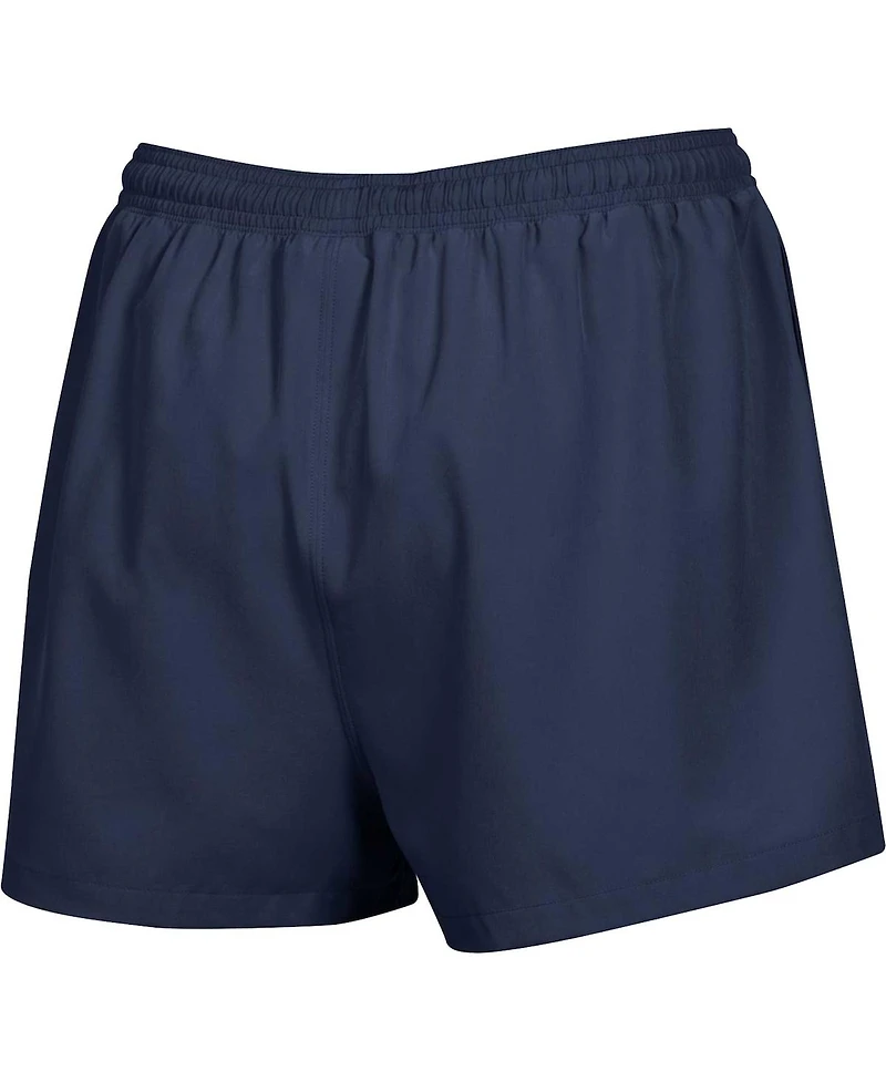 Women's Champion Navy Notre Dame Fighting Irish Football Fan High Waist Shorts