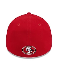 Men's New Era Scarlet San Francisco 49ers City Originals 39THIRTY Flex Hat