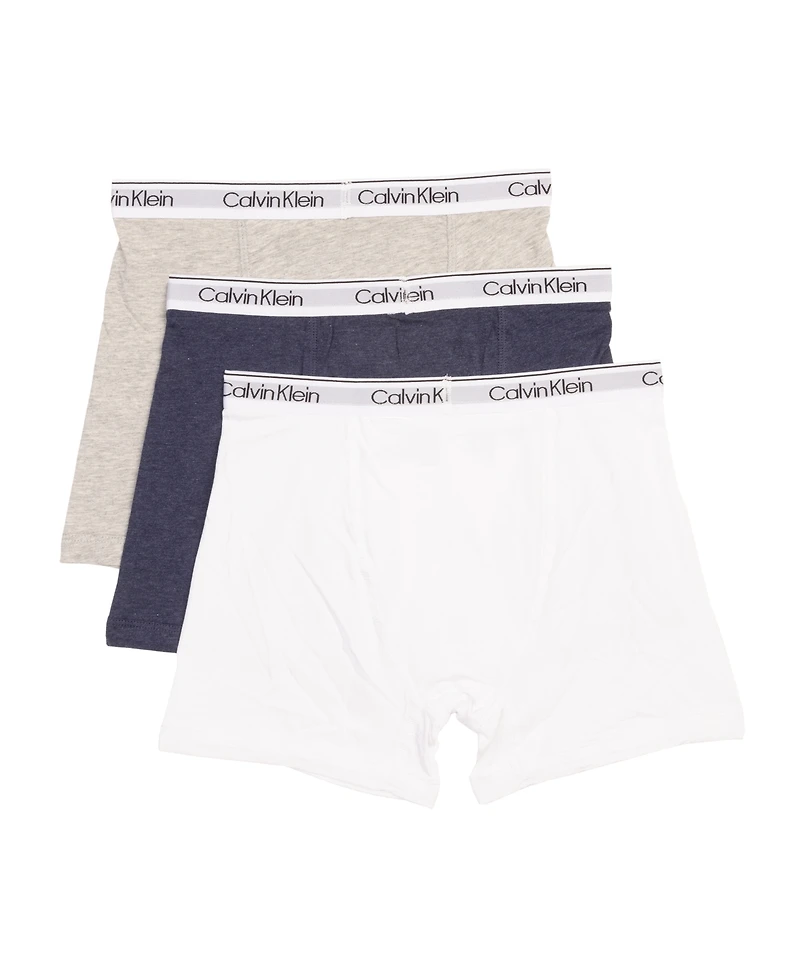 Calvin Klein Big Boys Boxer Briefs, Pack of 3