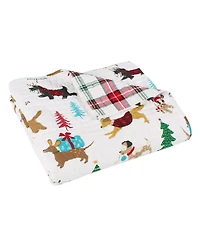 Levtex Jingle Paws Quilted Throw, 50" x 60"