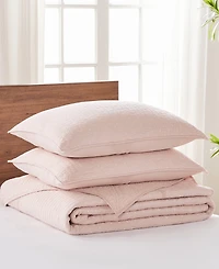 Levtex Cross Stitch Stitching 3-Pc. Bedspread Set