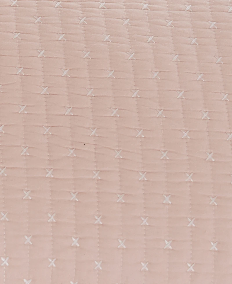 Levtex Cross Stitch Stitching 3-Pc. Bedspread Set