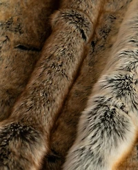 Battilo Luxury Tipped Faux Fur Throw