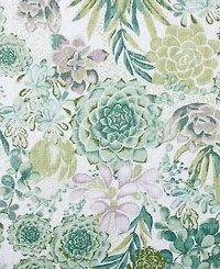 Martha Stewart Succulents Dual Purpose Kitchen Towel 2-Pack Set, 16" x 28"
