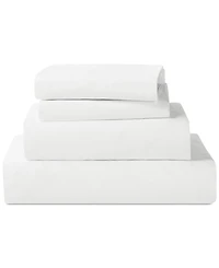 Sunham Microfiber Easy Care Solid -Pc. Sheet Set
