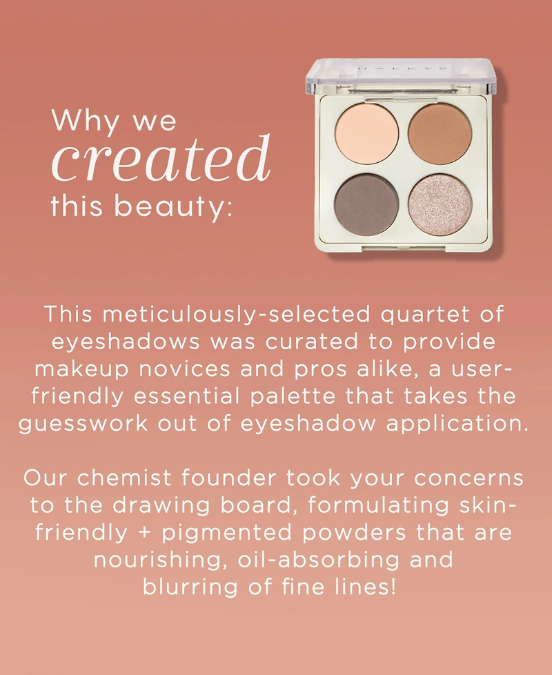 Haleys Beauty Re-Play "The Everything" Eyeshadow Quad Palette