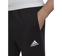 adidas Men's Cozy Fleece Tapered Leg Mid-Rise Jogger Pants