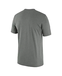 Men's Nike Heather Gray Chicago Bulls 2023/24 Sideline Legend Performance Practice T-shirt