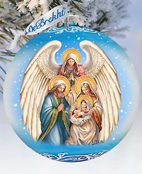 Designocracy Angel's Divine Presence Nativity Lg Christmas Collectible Ornaments G. DeBrekht