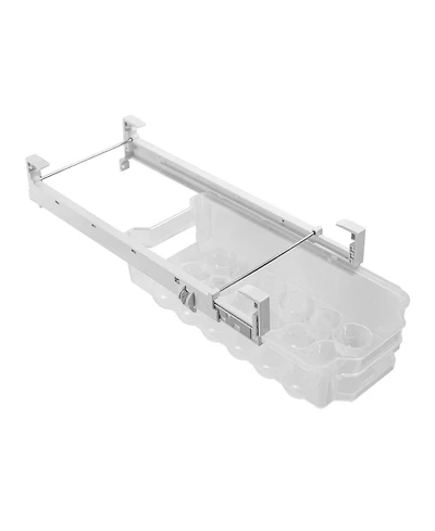 Smart Design Adjustable Pull Out 18 Egg Refrigerator Drawer
