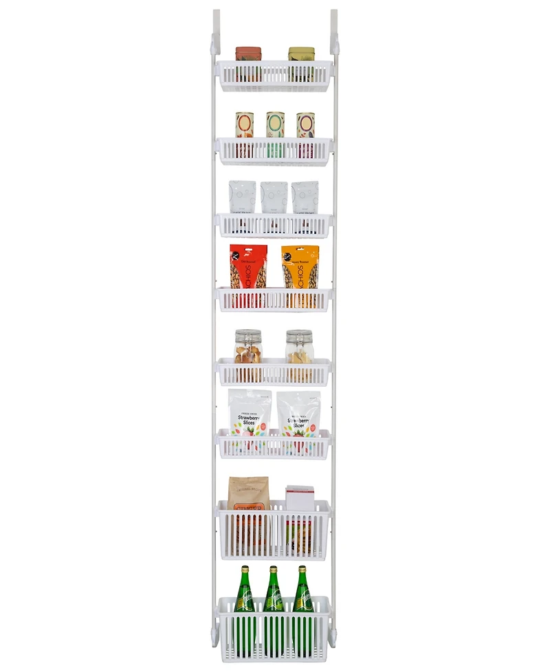 Smart Design 8-Tier Over-the-Door Hanging Pantry Organizer
