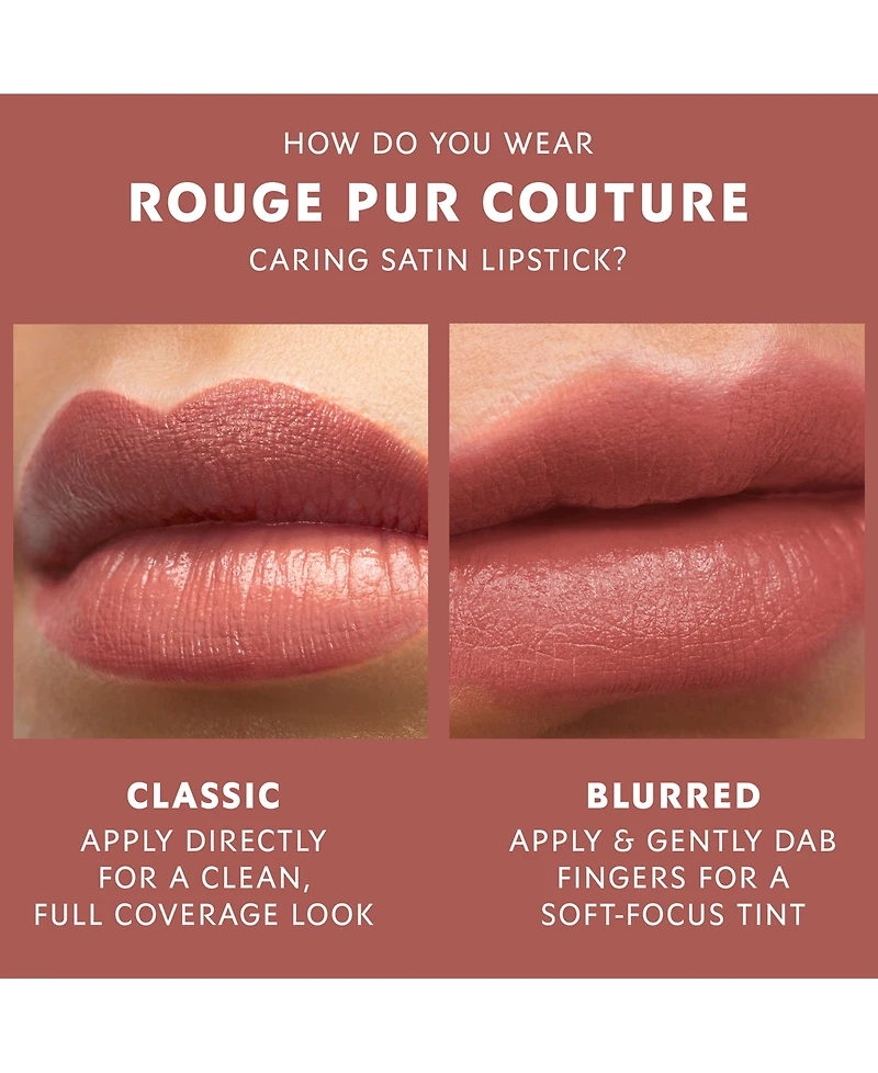 Yves Saint Laurent Rouge Pur Couture Satin Lipstick 