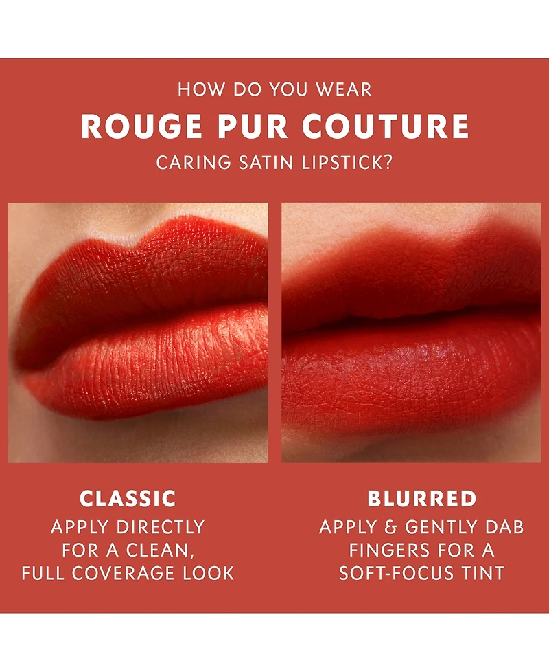 Yves Saint Laurent Rouge Pur Couture Satin Lipstick - OM Orange Muse