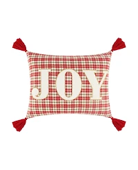 Levtex Home for Christmas Tassel Decorative Pillow, 14" x 18"