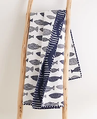 Levtex Bakio Coastal Escape Reversible Quilted Throw, 50" x 60"