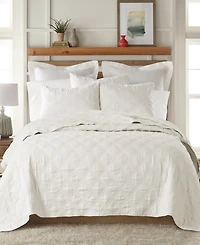 Levtex Washed Linen Relaxed Textured Quilt, Twin/Twin Xl