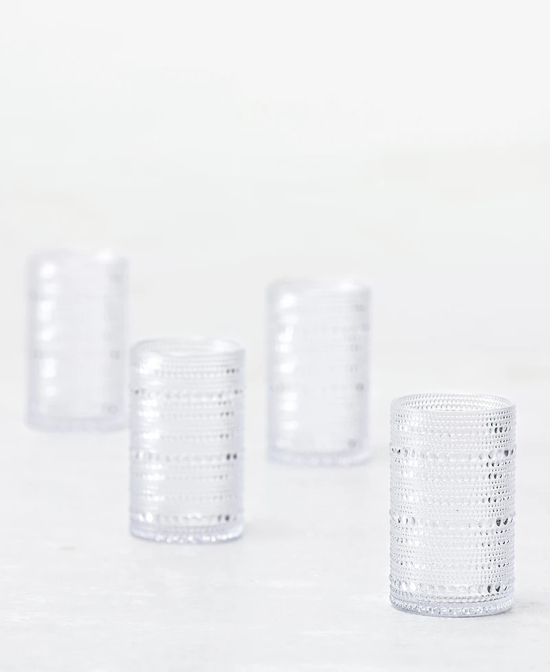 Fortessa Orbetto Outdoor Iced Beverage Glasses 13 Oz, Set of 4