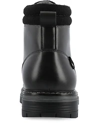 Vance Co. Men's Fegan Tru Comfort Foam Cap Toe Lace-Up Ankle Boots