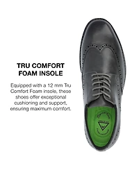 Vance Co. Men's Ozzy Wingtip Tru Comfort Foam Hybrid Dress Shoes