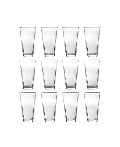 Fortessa Arcade Highball Glass 11.25 oz, Set of 24