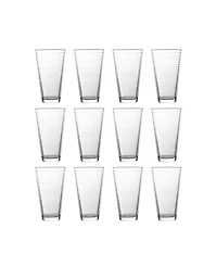 Fortessa Arcade Highball Glass 11.25 oz, Set of 24