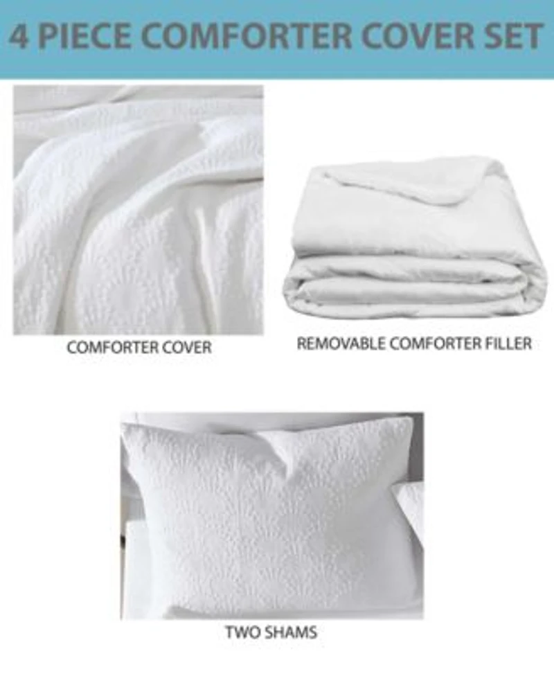 Riverbrook Home Fagen Matelasse 4 Pc. Comforter Sets