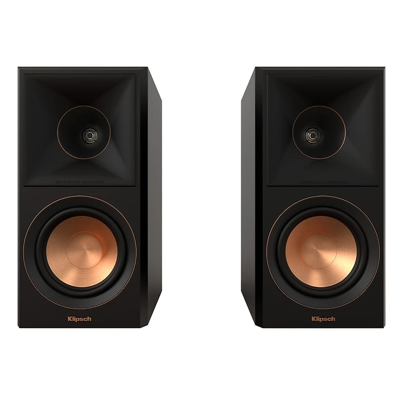 Klipsch Rp-500M-ii-ebony High Performing Bookshelf Speakers - Walnut (Pair)