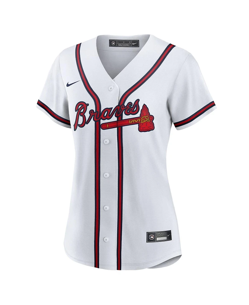 Nike Atlanta Braves Women's Ronald Acuna Official Player Replica Jersey