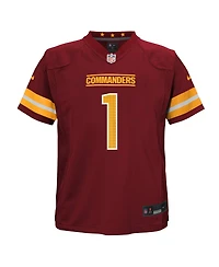 Preschool Boys and Girls Nike Jahan Dotson Burgundy Washington Commanders Game Jersey